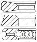 Piston Ring Set GOETZE ENGINE 08-784800-00