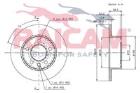 Brake Disc RAICAM RD00257