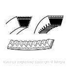 V-ribbed Belt LUCAS 6PK1425L
