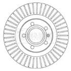 Brake Disc BORG & BECK BBD4548