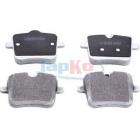 Brake Pad Set, disc brake JAPKO 510125