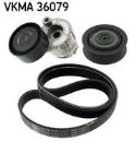 V-ribbed Belt Set SKF VKMA 36079