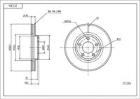 Brake Disc HART 215 304