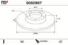 Brake Disc FTE 9082897