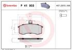 Brake Pad Set, disc brake BREMBO P 41 003