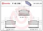 Brake Pad Set, disc brake BREMBO P 49 010