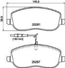Brake Pad Set, disc brake MINTEX MDB2531