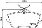 Brake Pad Set, disc brake MINTEX MDB2903