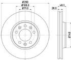 Brake Disc MINTEX MDC1844
