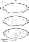 Brake Pad Set, disc brake MINTEX MDB3173