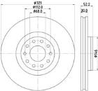 Brake Disc MINTEX MDC2282