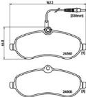 Brake Pad Set, disc brake MINTEX MDB2901