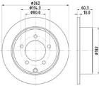 Brake Disc MINTEX MDC2298