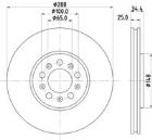 Brake Disc MINTEX MDC979C