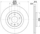 Brake Disc MINTEX MDC1991