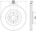 Brake Disc MINTEX MDC2385
