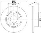 Brake Disc MINTEX MDC1646C