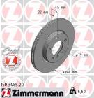 Brake Disc ZIMMERMANN 150.3485.20