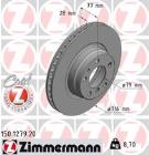 Brake Disc ZIMMERMANN 150.1279.20