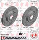 Brake Disc ZIMMERMANN 100.3300.53