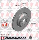 Brake Disc ZIMMERMANN 150.3428.20
