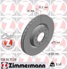 Brake Disc ZIMMERMANN 150.3471.20
