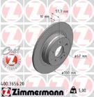Brake Disc ZIMMERMANN 400.3656.20