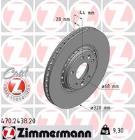 Brake Disc ZIMMERMANN 470.2438.20