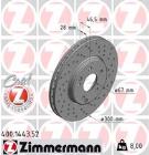 Brake Disc ZIMMERMANN 400.1443.52