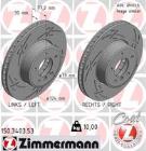 Brake Disc ZIMMERMANN 150.3403.53