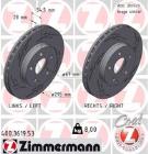 Brake Disc ZIMMERMANN 400.3619.53