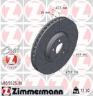 Brake Disc ZIMMERMANN 400.5525.30