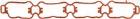 Gasket, intake manifold GLASER X59914-01