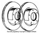 Brake Disc DELPHI BG9495C
