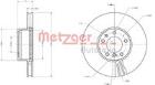Brake Disc METZGER AUTOTEILE 6110522