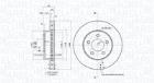 Brake Disc MAGNETI MARELLI 360406059501