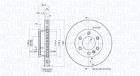 Brake Disc MAGNETI MARELLI 360406057101