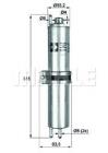 Fuel Filter MAGNETI MARELLI 154066216190