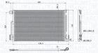 Condenser, air conditioning MAGNETI MARELLI 350203611000